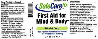 Image Description (First Aid For Mind And Body)